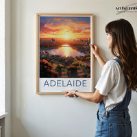 Adelaide Poster - Australia Wall Art