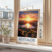 Adelaide Poster - Australia Wall Art