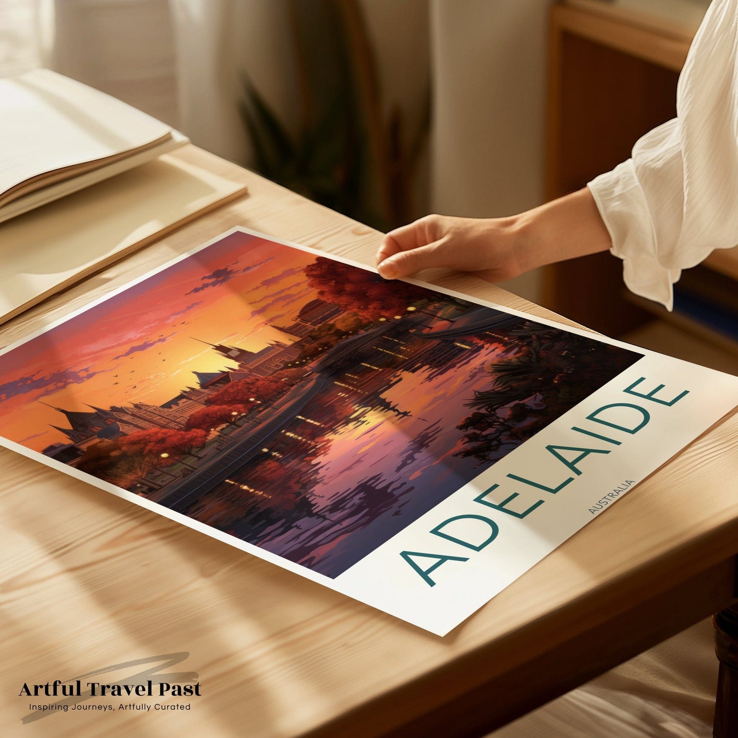 Adelaide Poster - Australia Wall Art