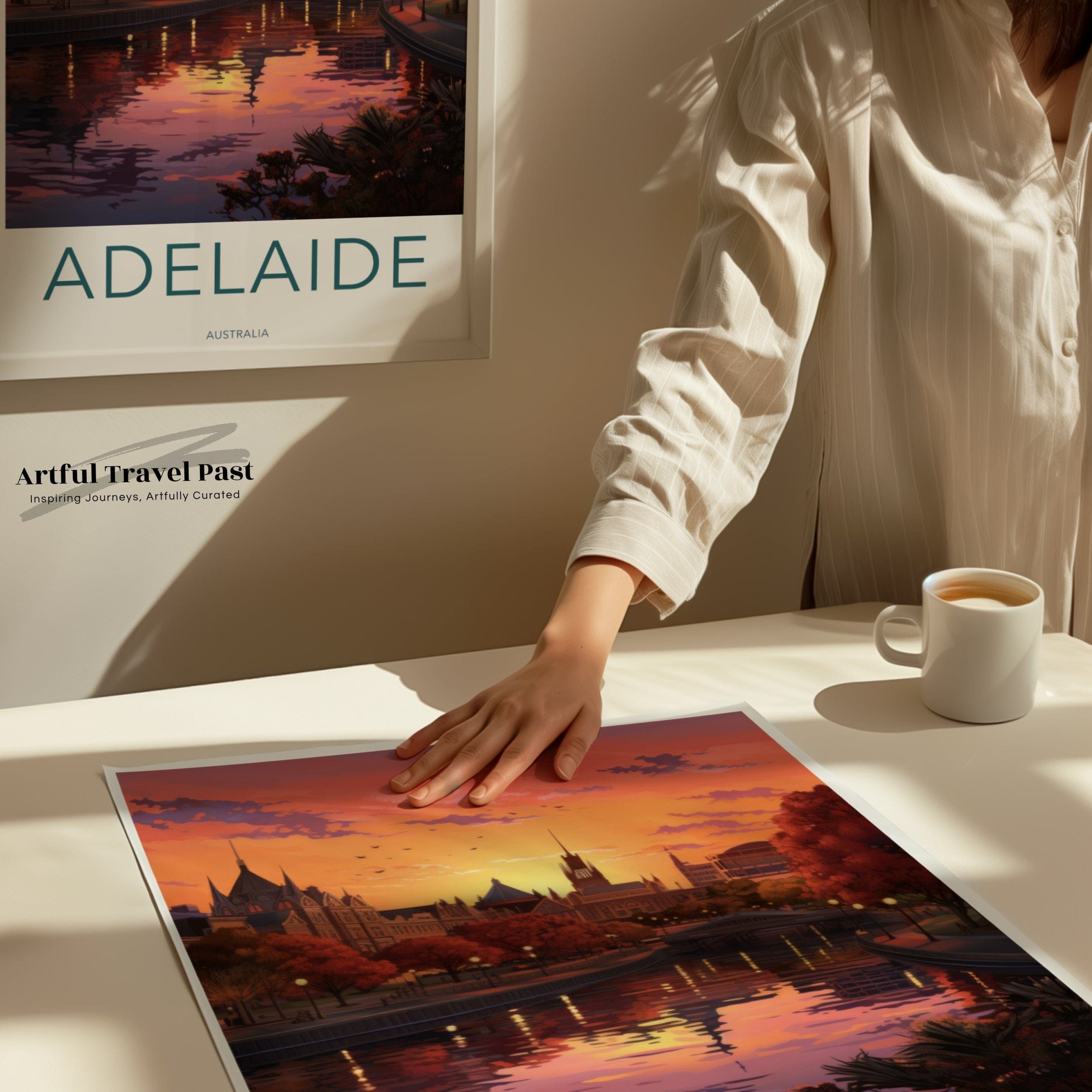 Adelaide Poster - Australia Wall Art