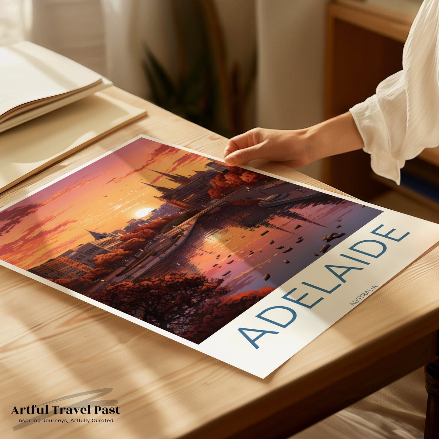 Adelaide Poster - Australia Wall Art