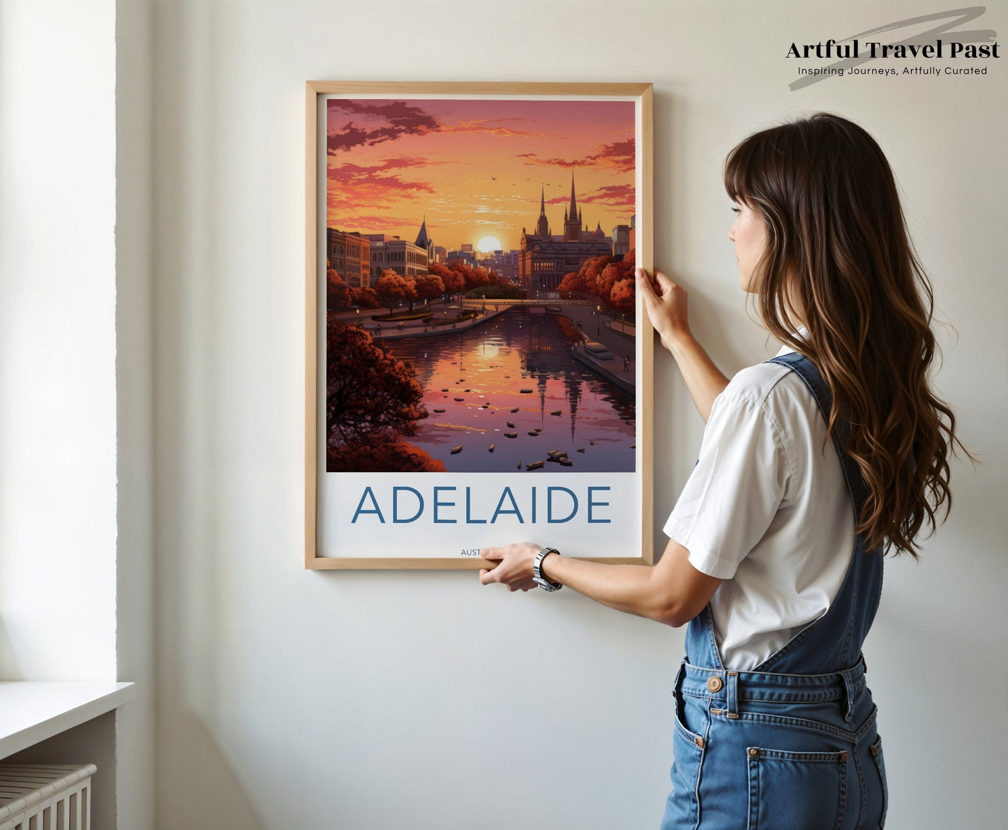 Adelaide Poster - Australia Wall Art