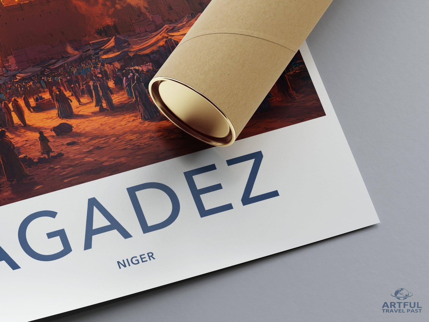 Agadez Poster - Niger Wall Art