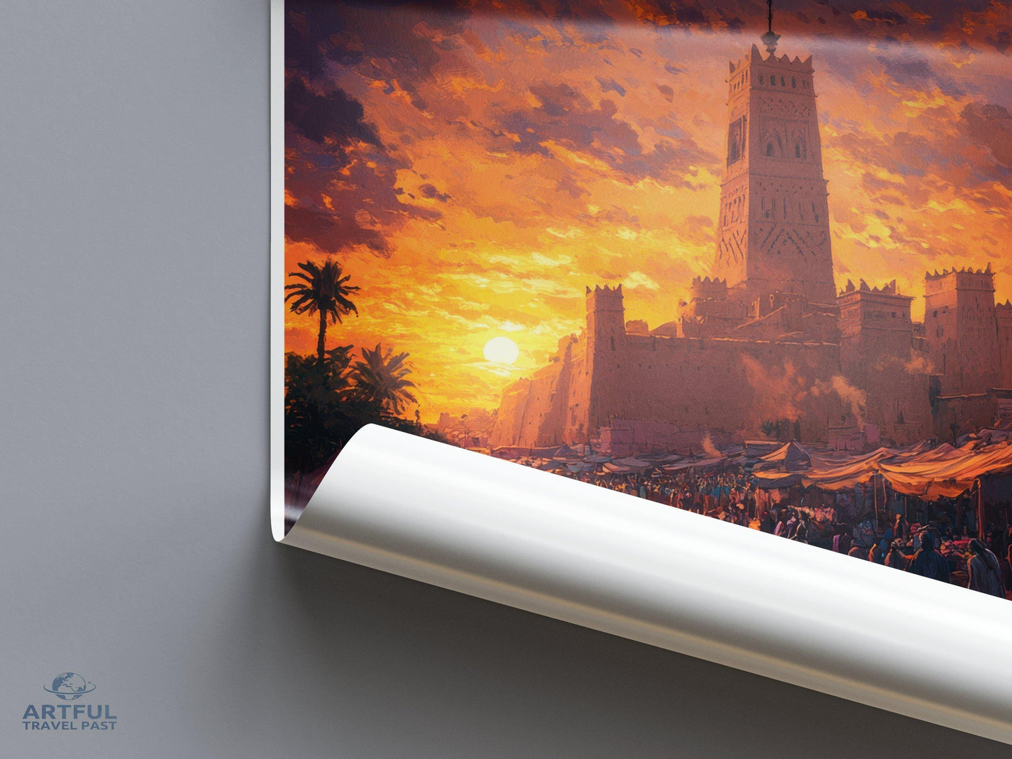 Agadez Poster - Niger Wall Art
