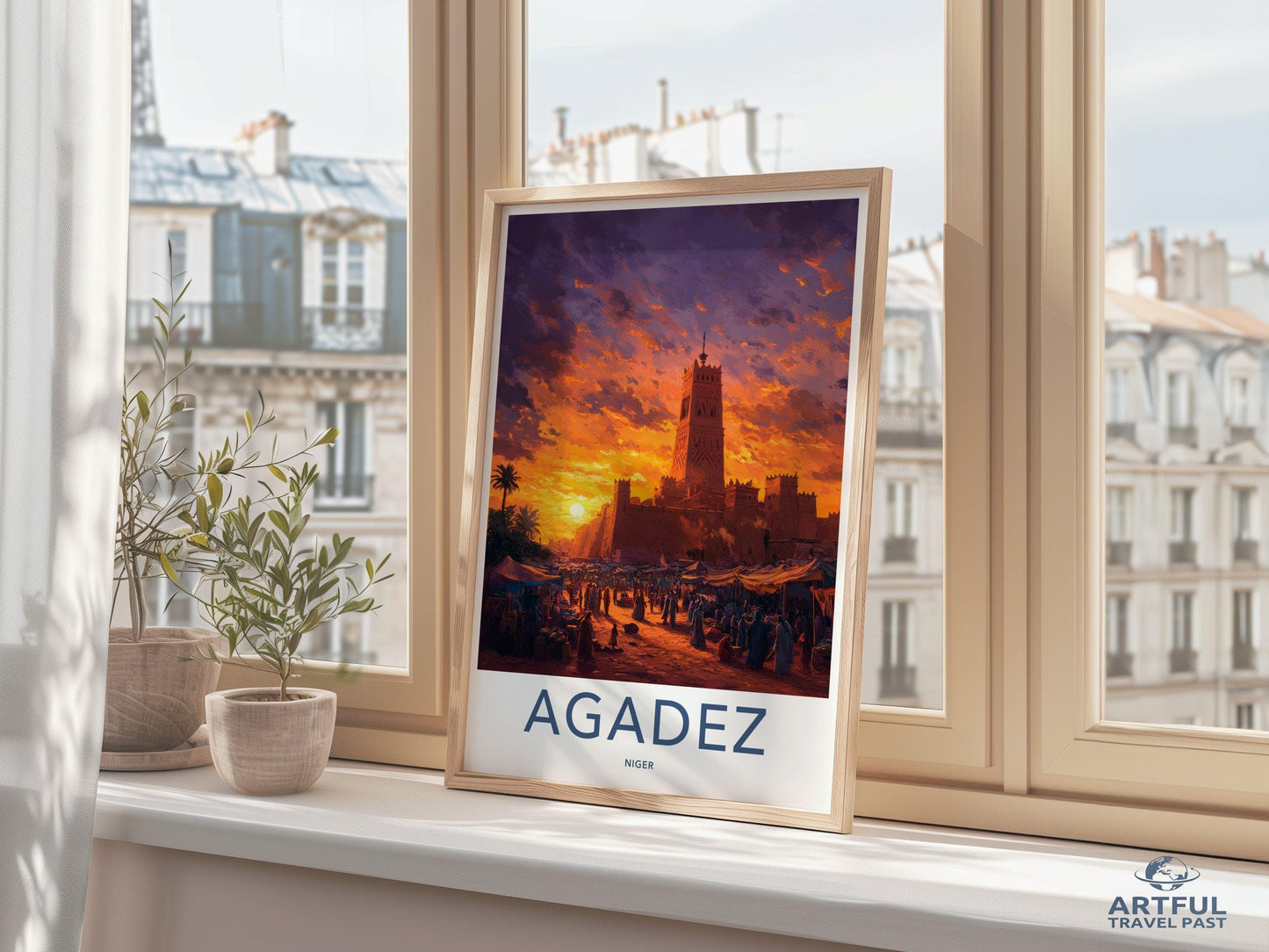 Agadez Poster - Niger Wall Art