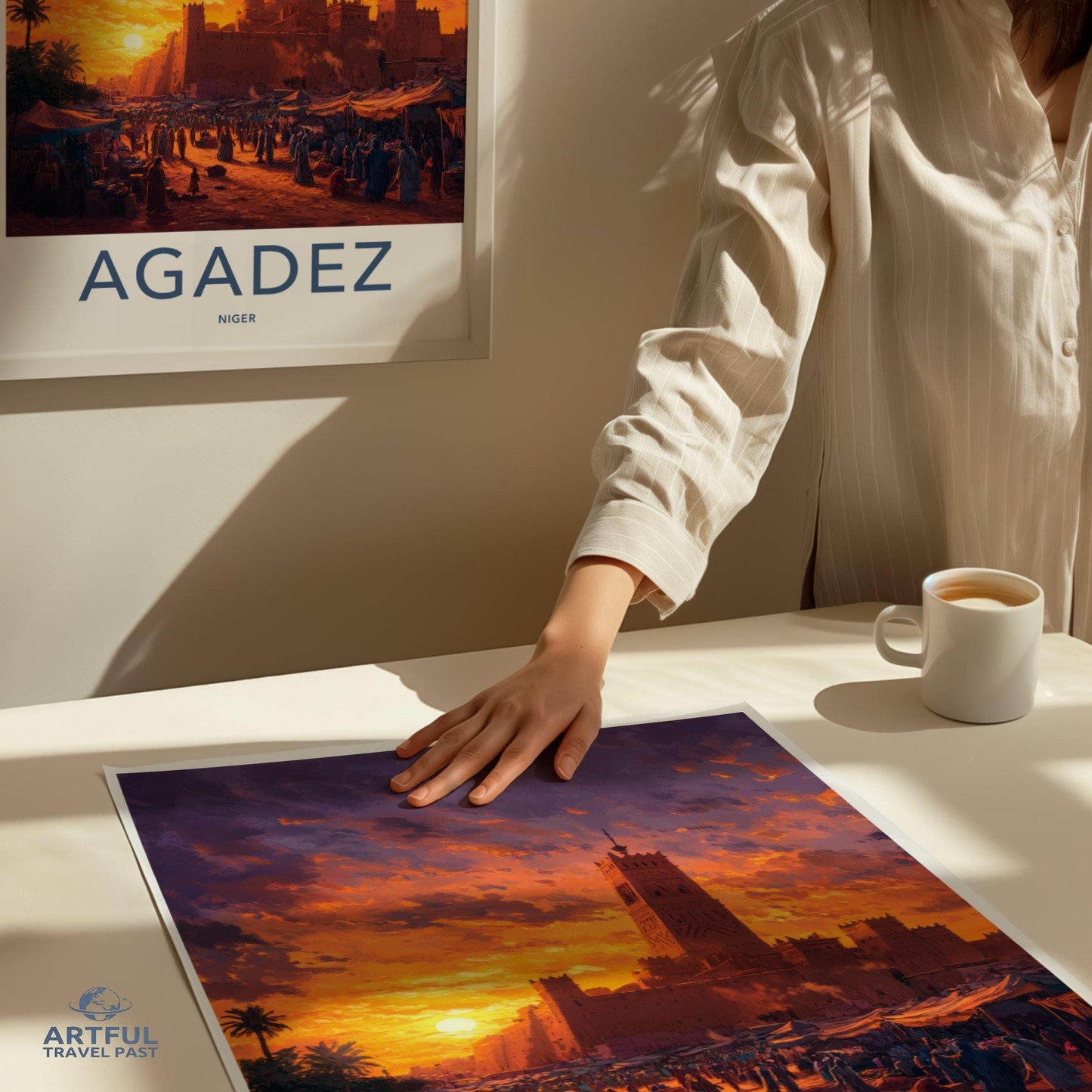 Agadez Poster - Niger Wall Art