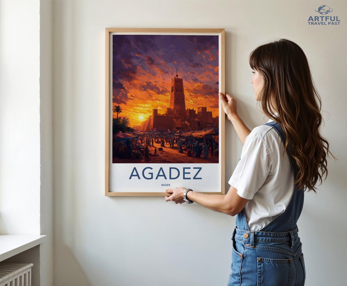 Agadez Poster - Niger Wall Art