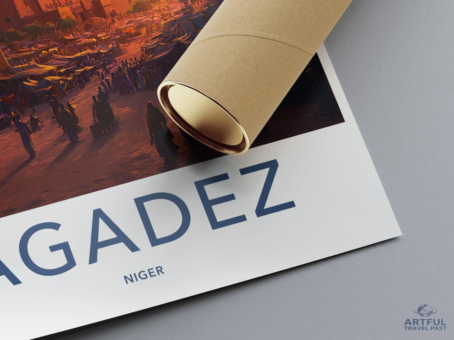 Agadez Poster - Niger Wall Art