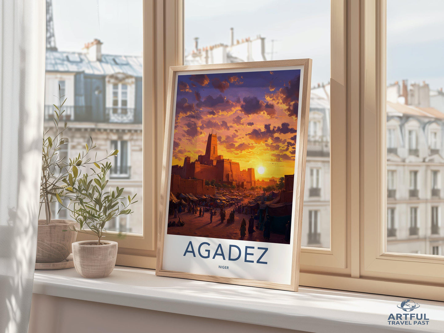 Agadez Poster - Niger Wall Art