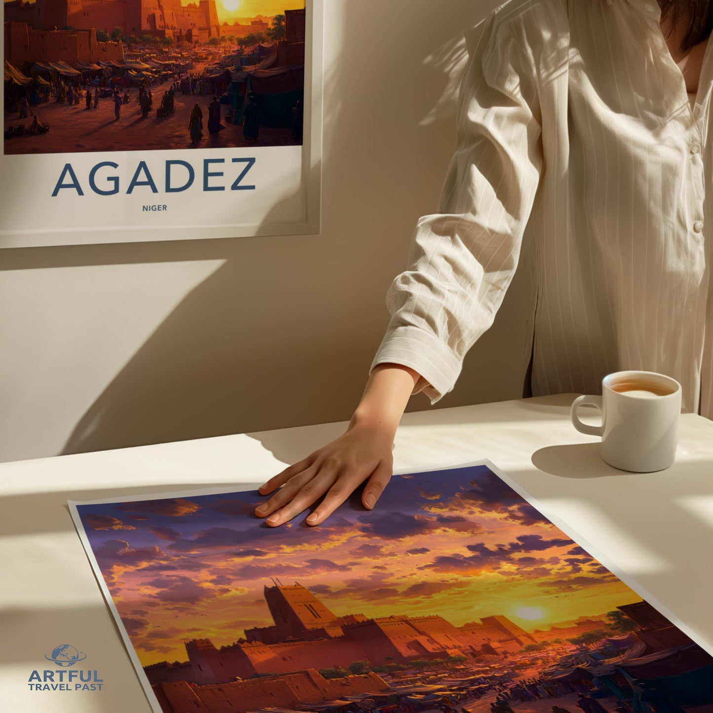 Agadez Poster - Niger Wall Art