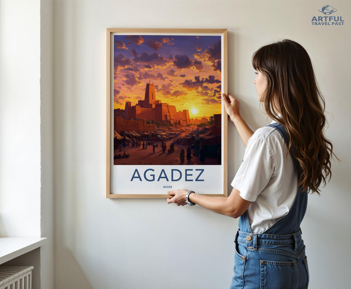 Agadez Poster - Niger Wall Art