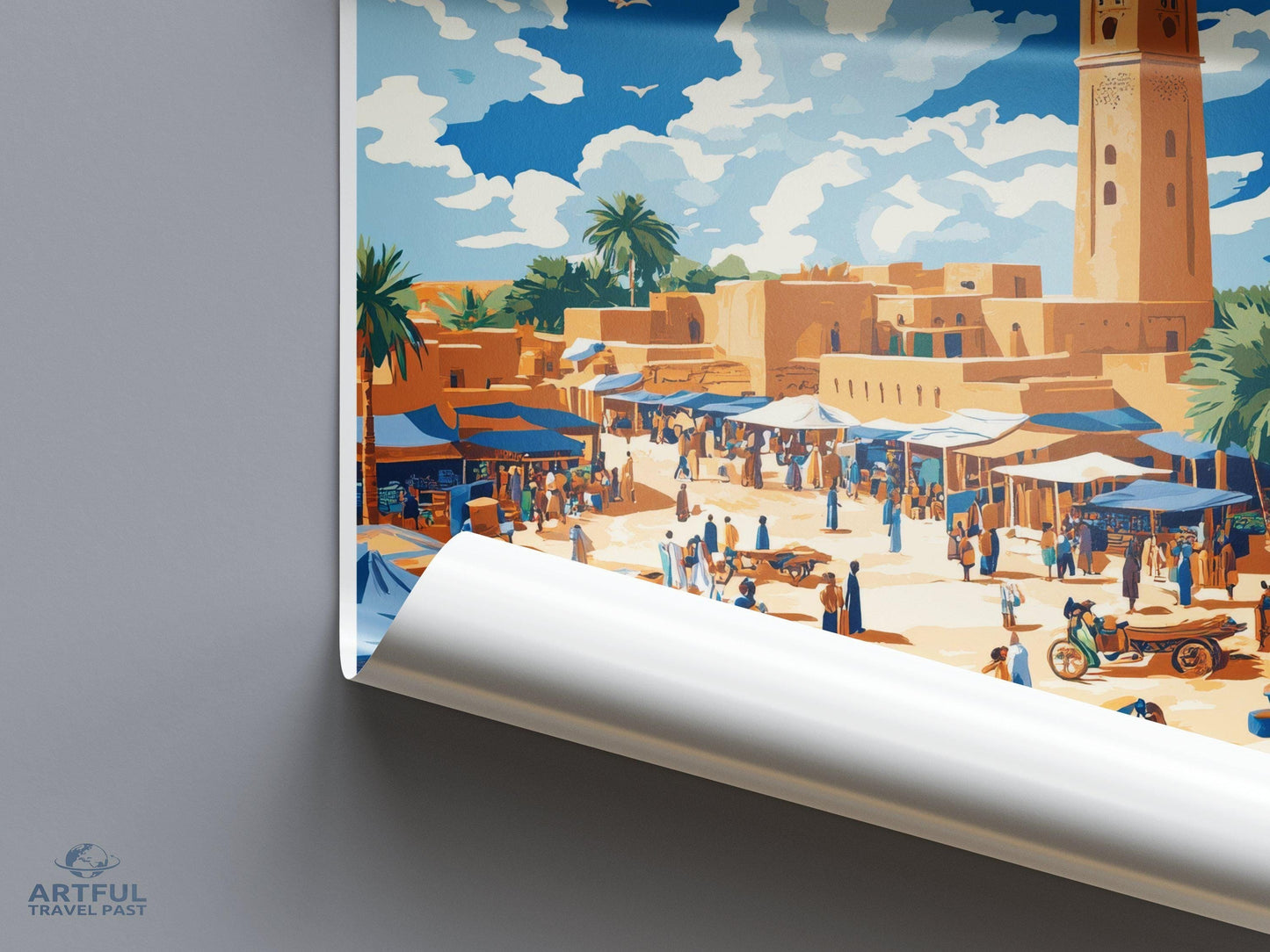 Agadez Poster - Niger Wall Art