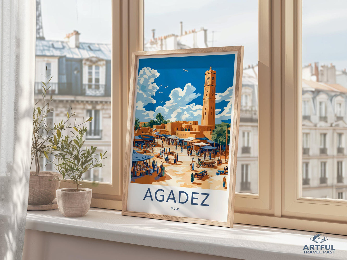 Agadez Poster - Niger Wall Art