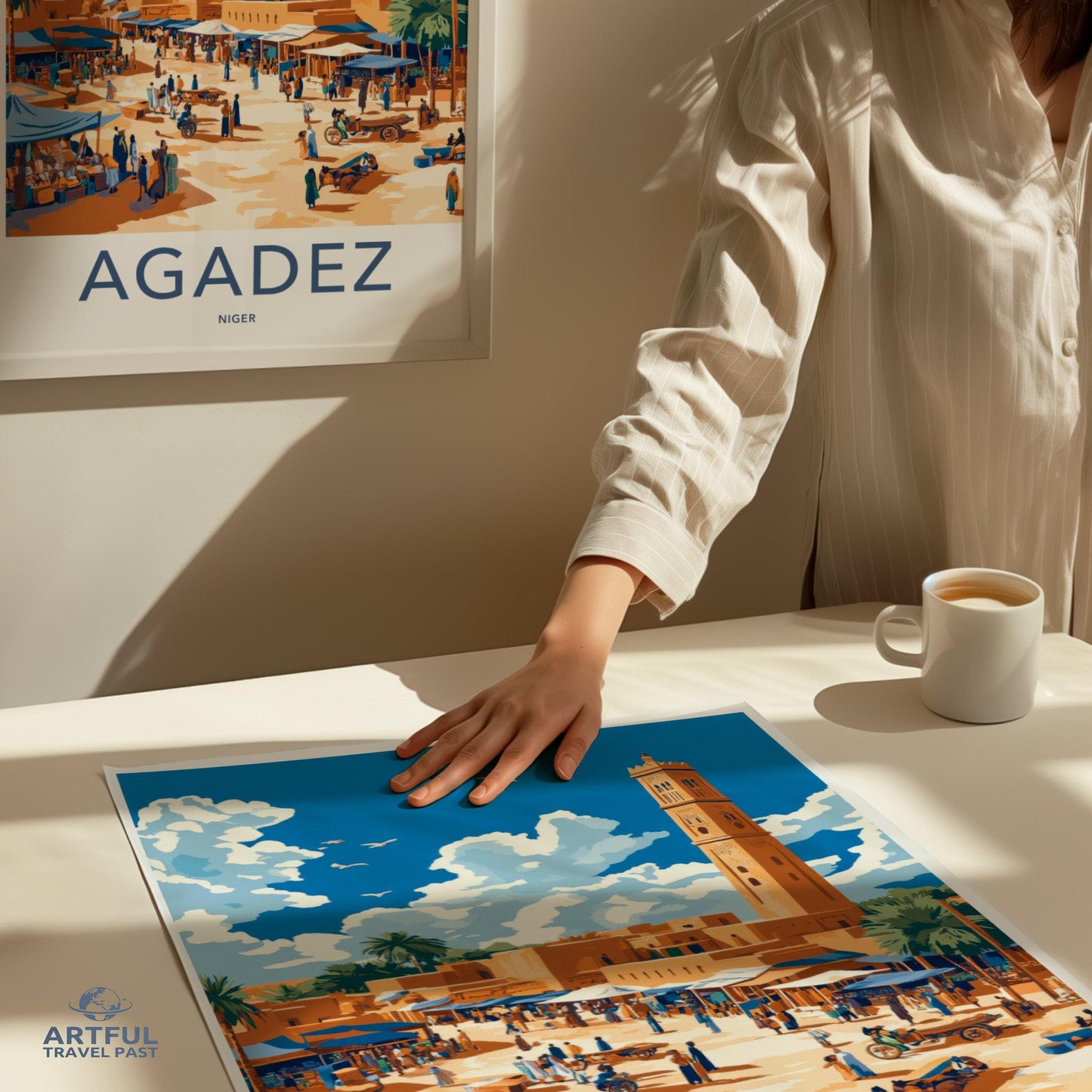 Agadez Poster - Niger Wall Art