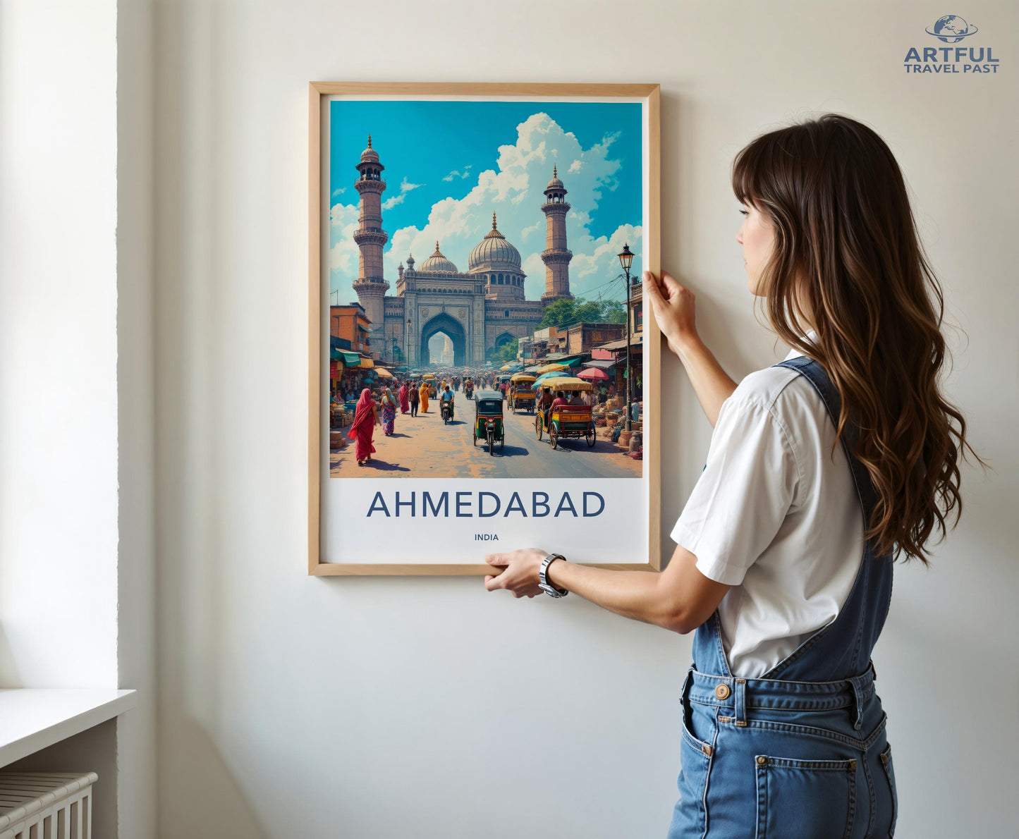 Ahmedabad Poster - India Wall Art