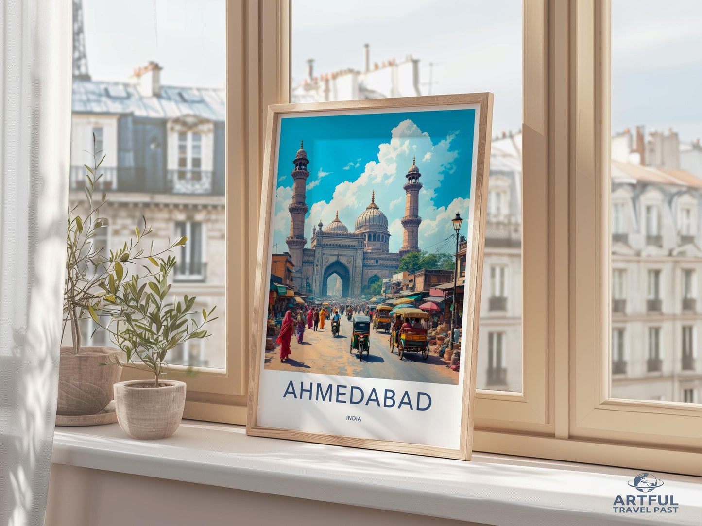Ahmedabad Poster - India Wall Art