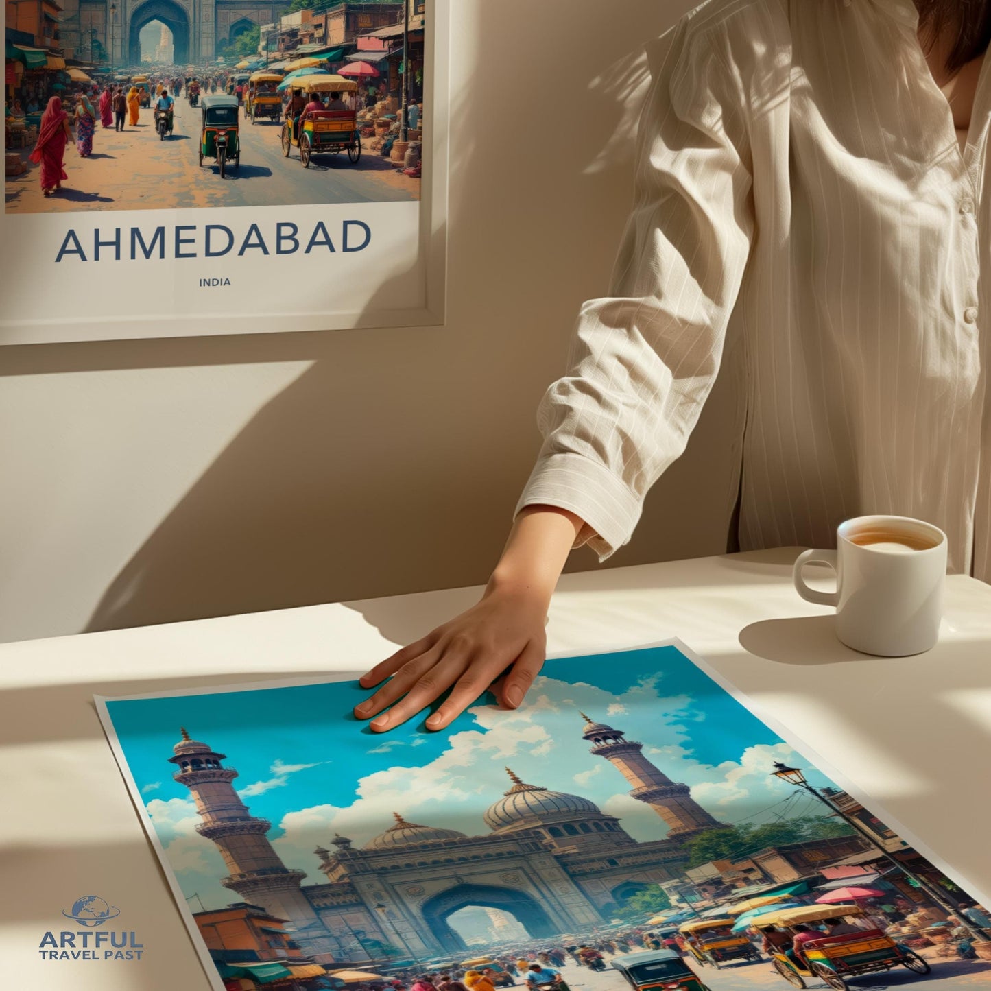 Ahmedabad Poster - India Wall Art