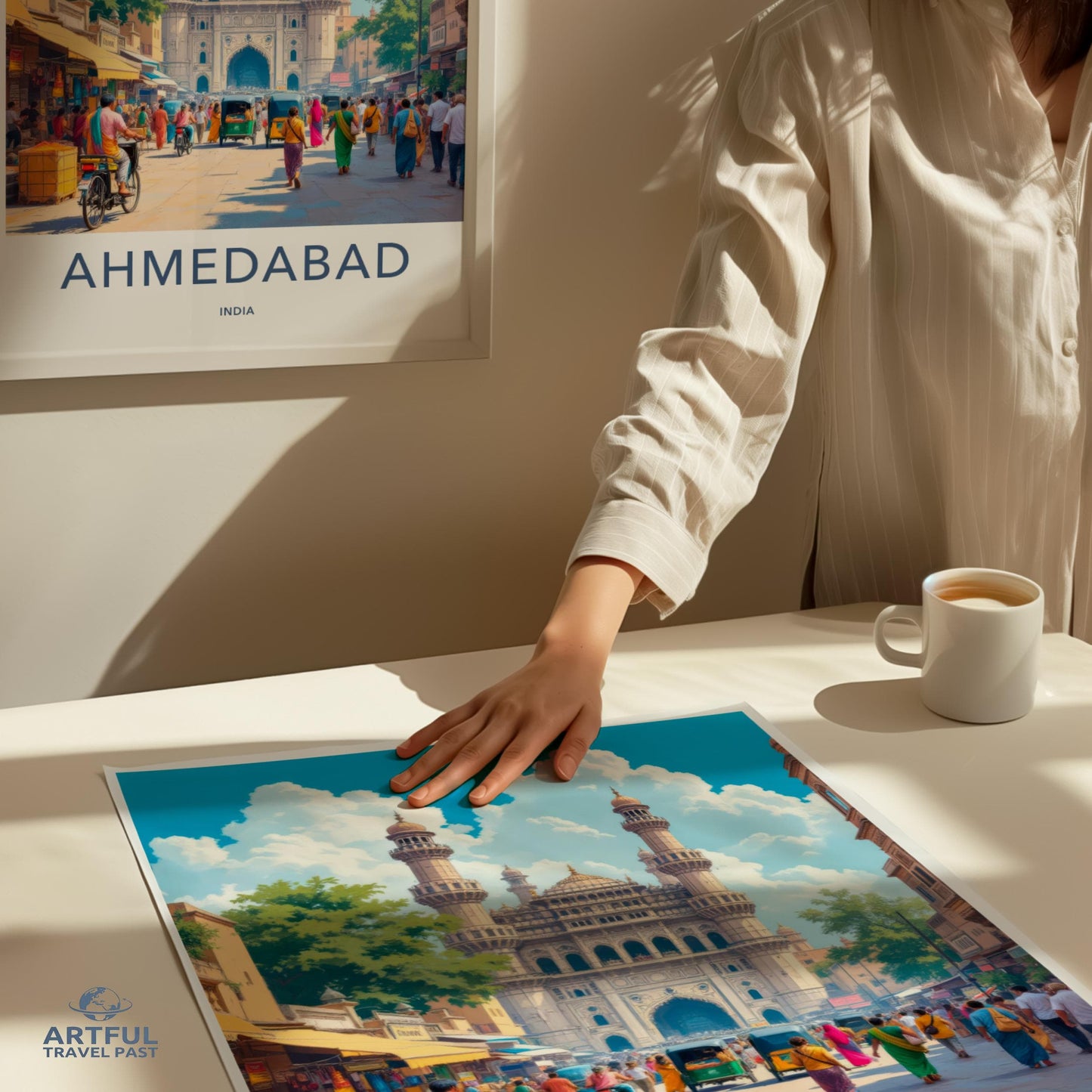 Ahmedabad Poster - India Wall Art