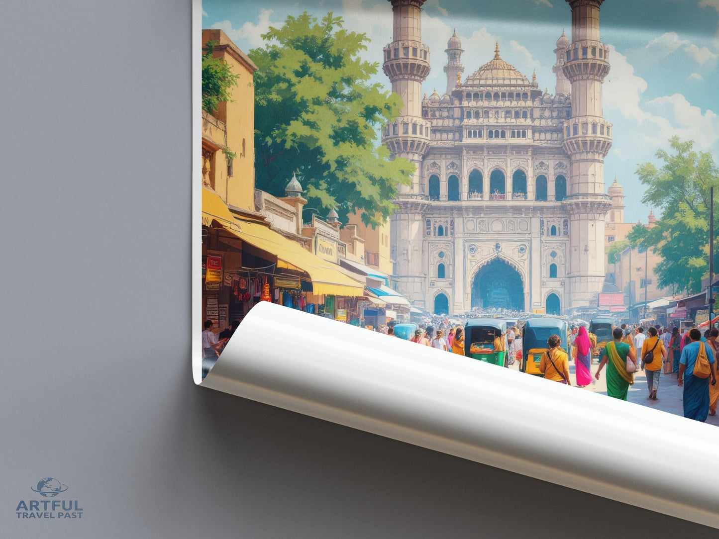 Ahmedabad Poster - India Wall Art