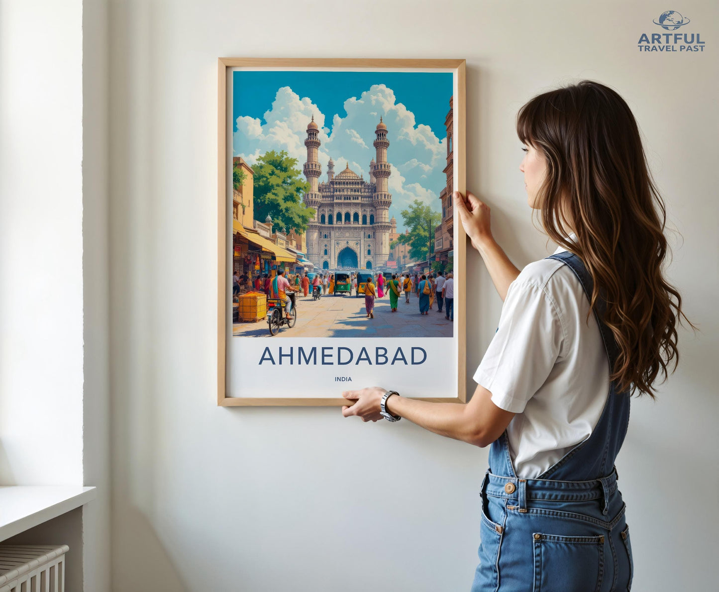 Ahmedabad Poster - India Wall Art