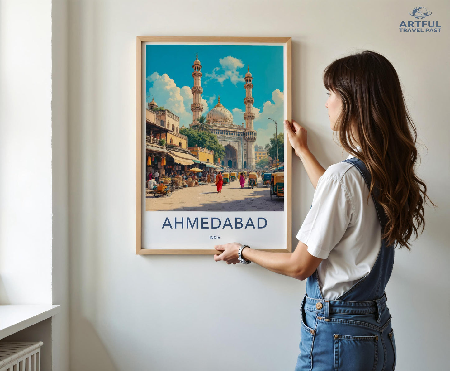 Ahmedabad Poster - India Wall Art