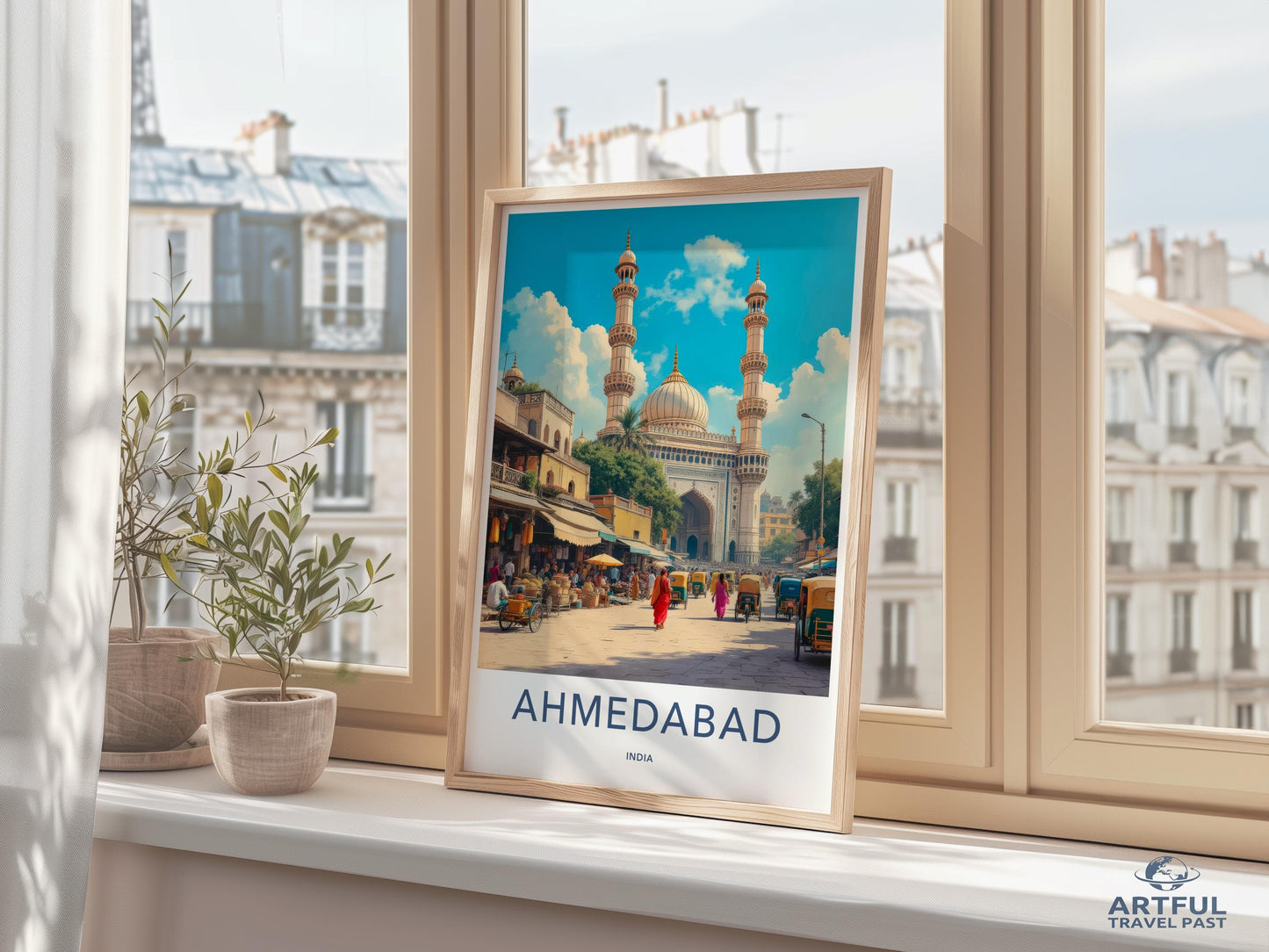 Ahmedabad Poster - India Wall Art