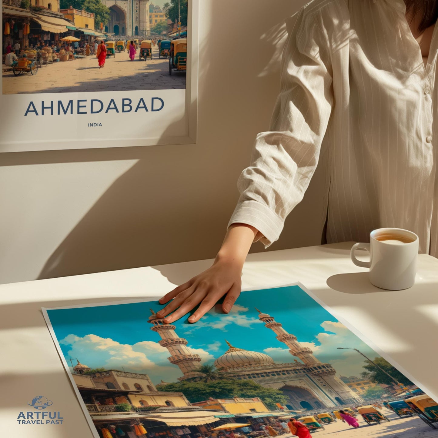Ahmedabad Poster - India Wall Art