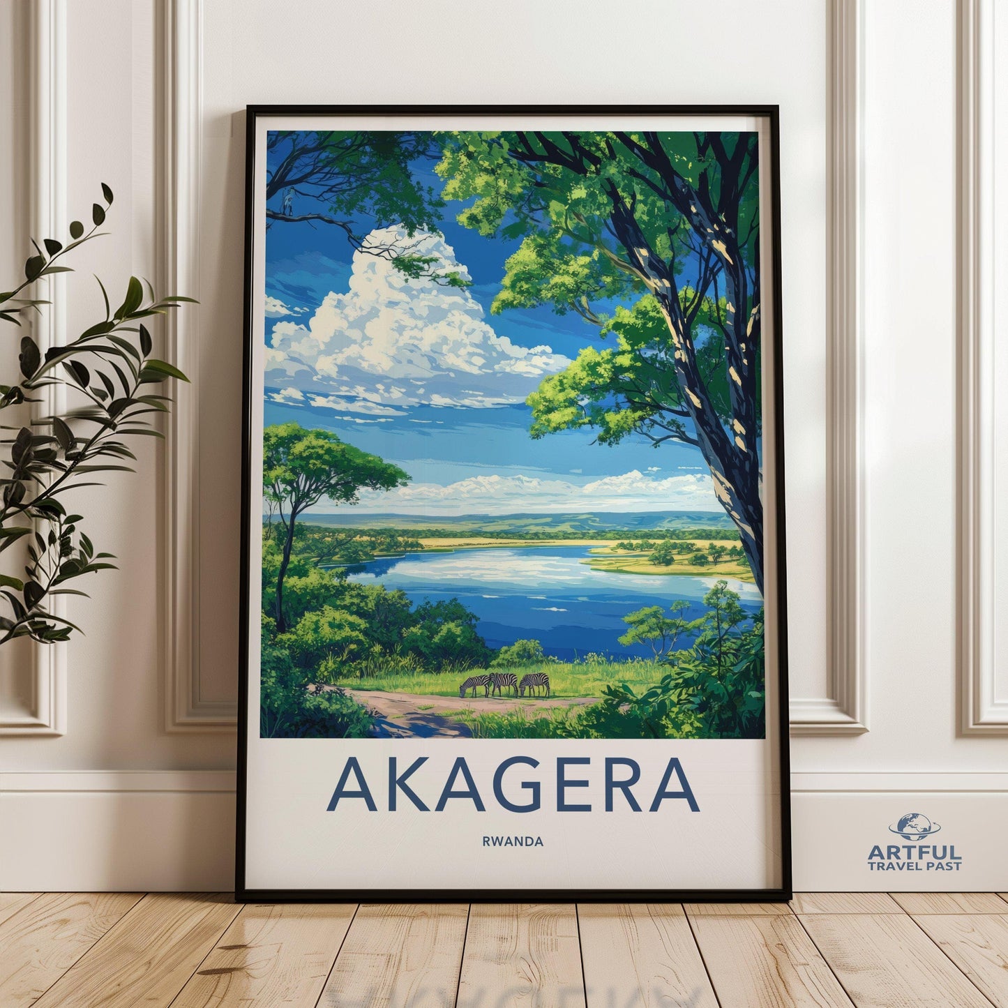 Akagera National Park Poster
