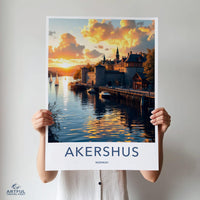 Akershus Poster - Norway Wall Art