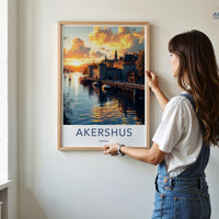 Akershus Poster - Norway Wall Art