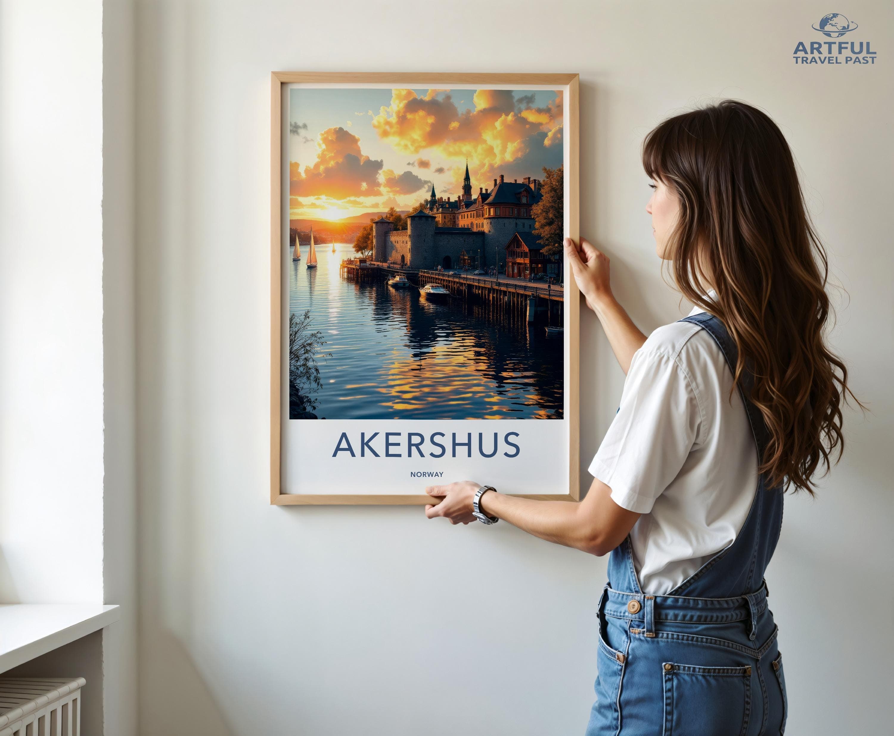 Akershus Poster - Norway Wall Art