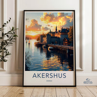 Akershus Poster - Norway Wall Art
