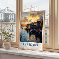 Akershus Poster - Norway Wall Art