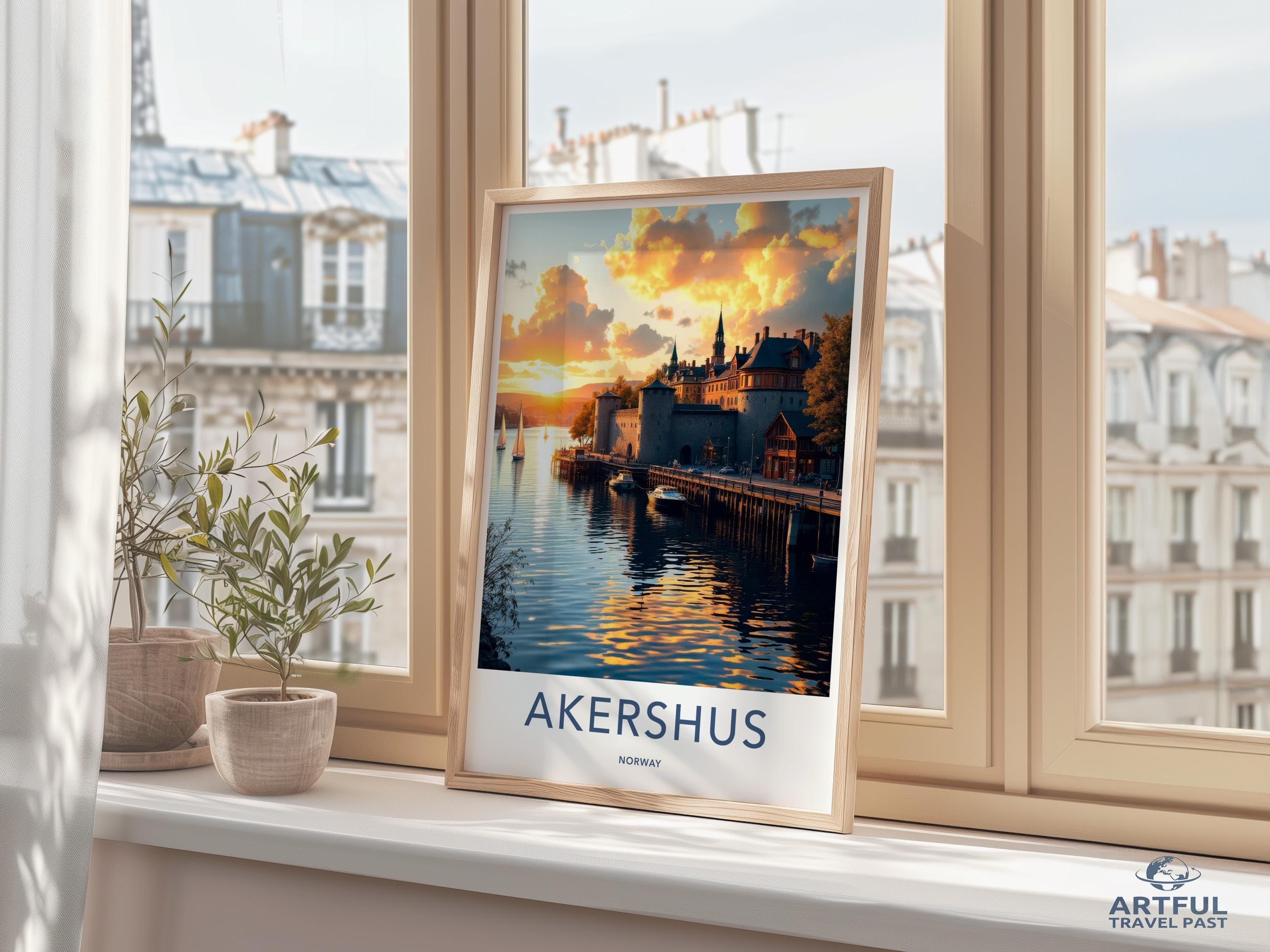 Akershus Poster - Norway Wall Art