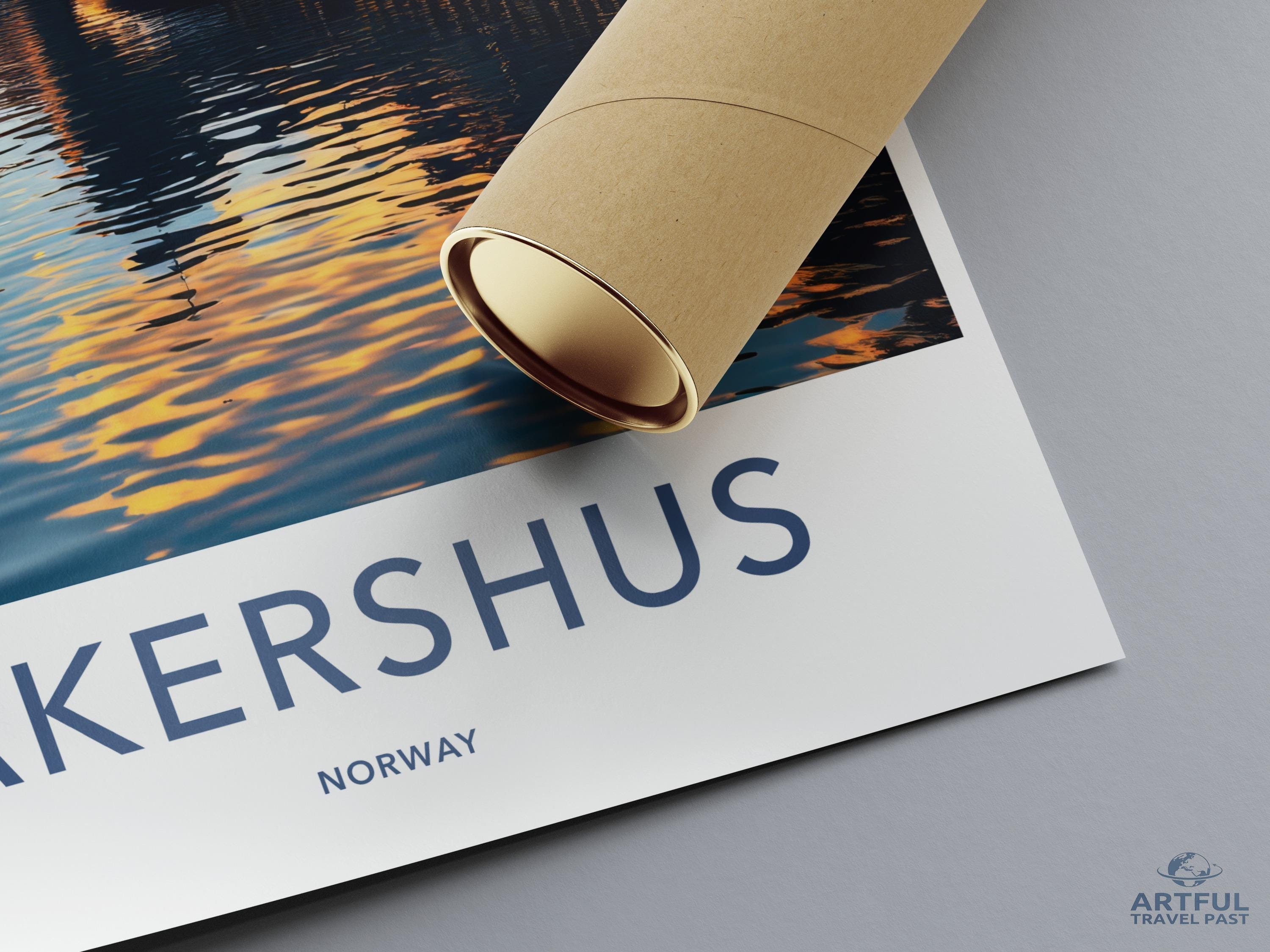 Akershus Poster - Norway Wall Art