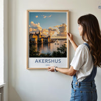 Akershus Poster - Norway Wall Art