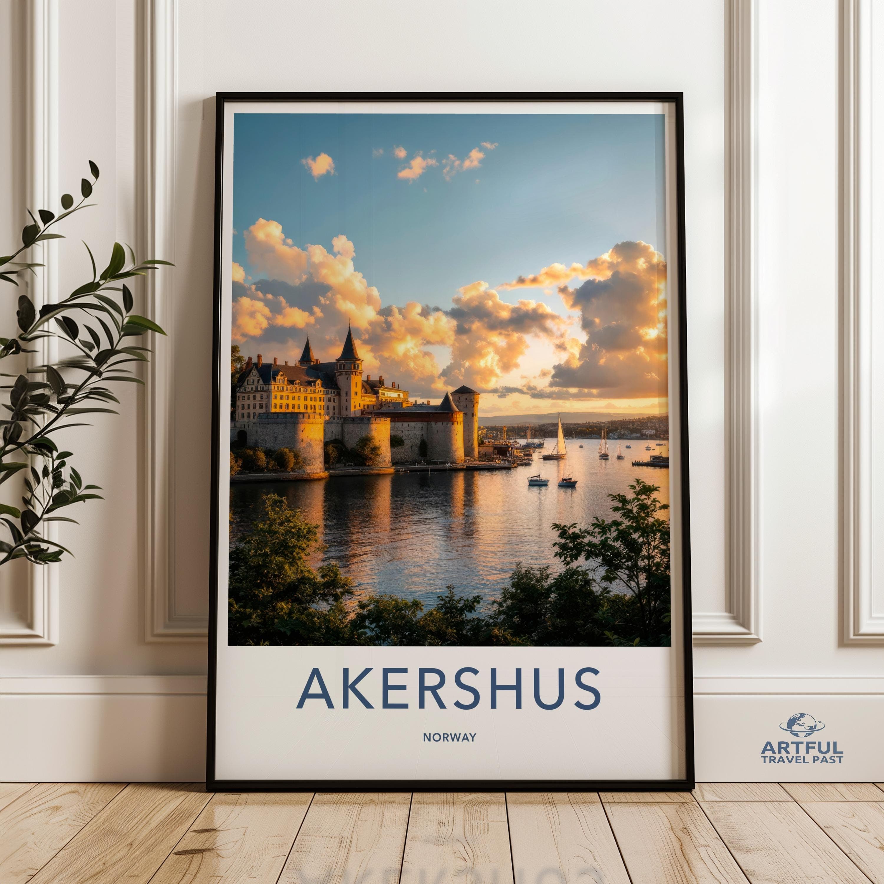 Akershus Poster - Norway Wall Art