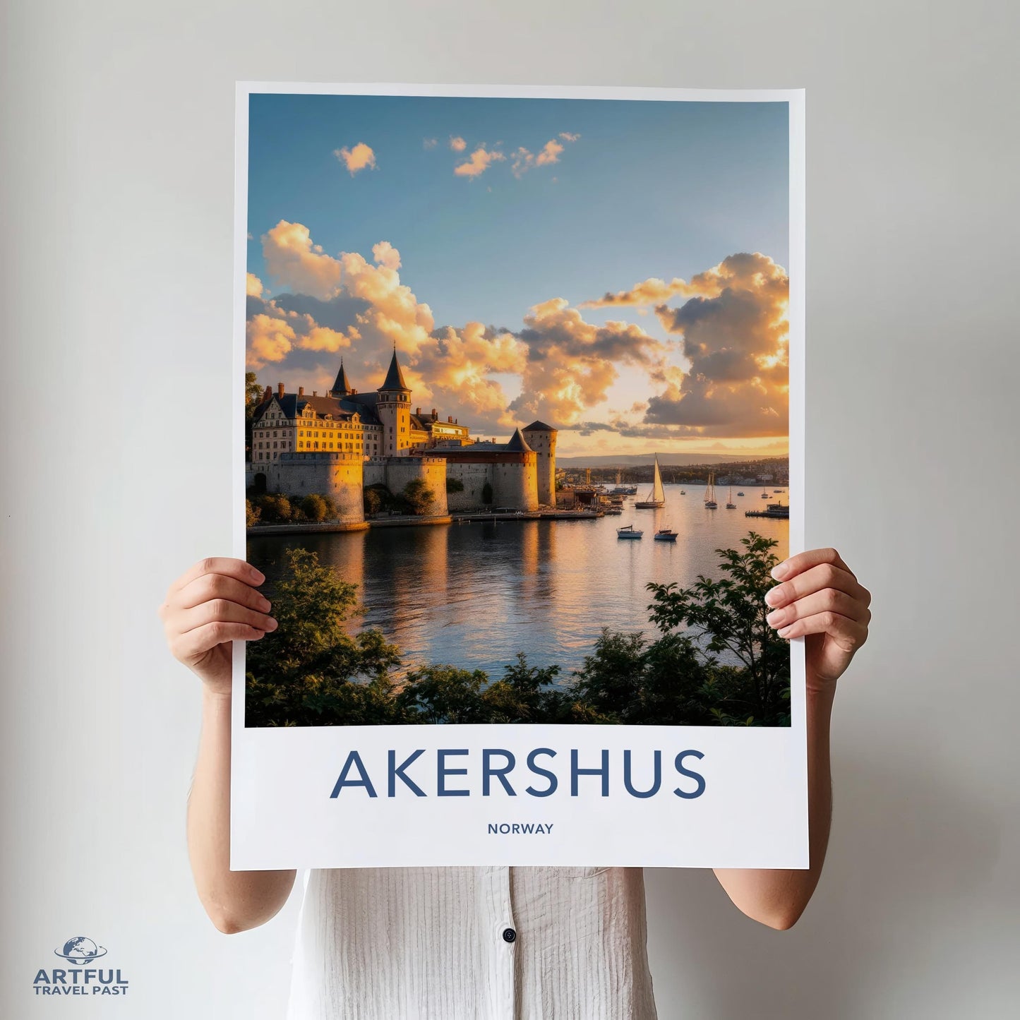 Akershus Poster - Norway Wall Art