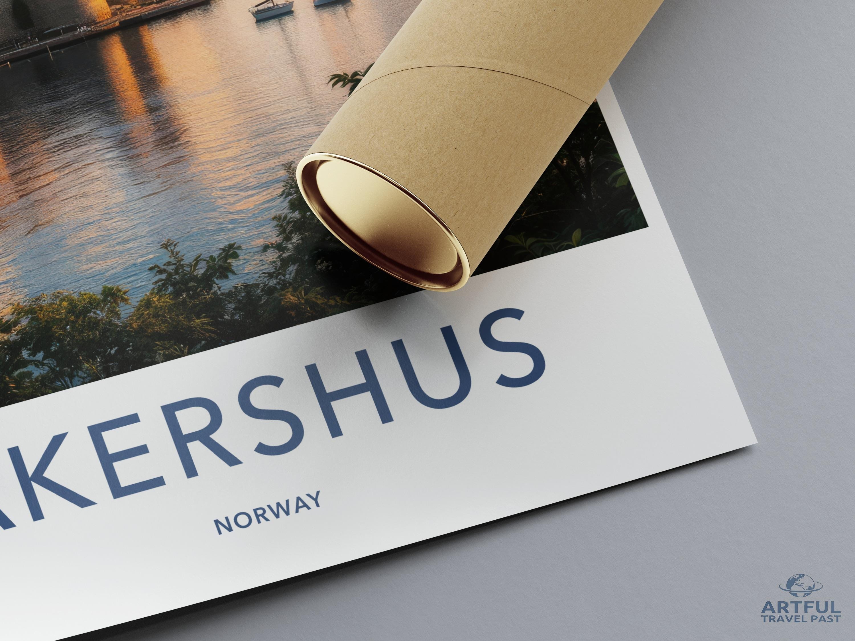 Akershus Poster - Norway Wall Art