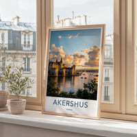 Akershus Poster - Norway Wall Art