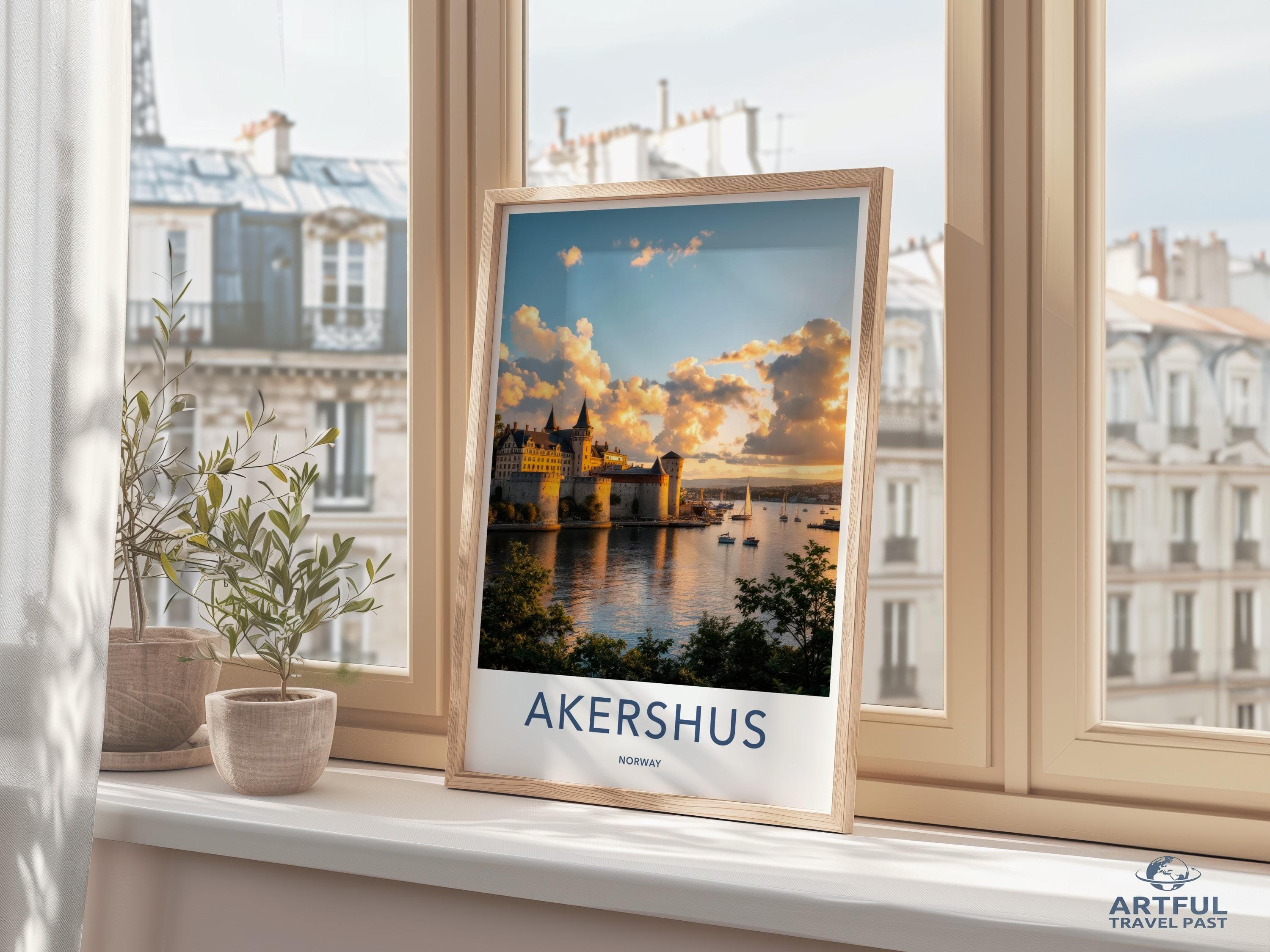 Akershus Poster - Norway Wall Art