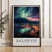 Akureyri Poster - Iceland Wall Art