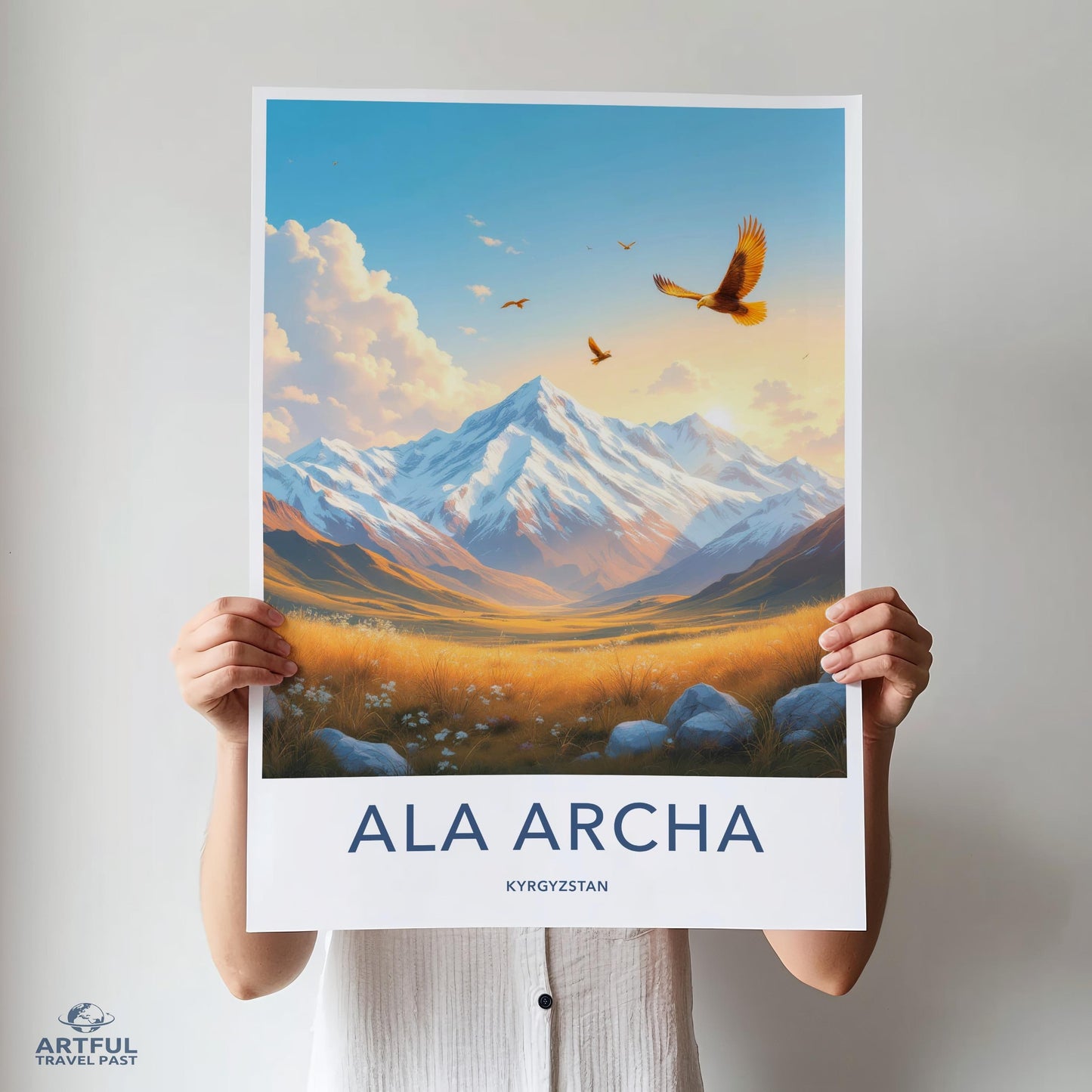 Ala Archa Poster - Kyrgyzstan Wall Art