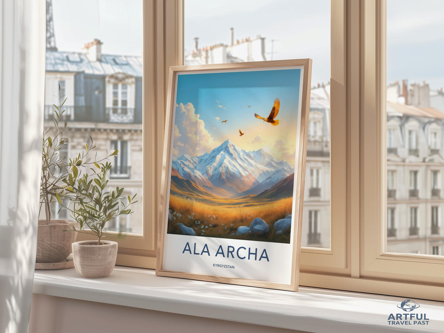 Ala Archa Poster - Kyrgyzstan Wall Art