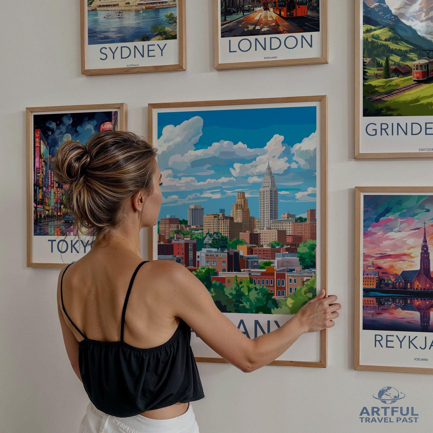 Albany Poster - New York Wall Art