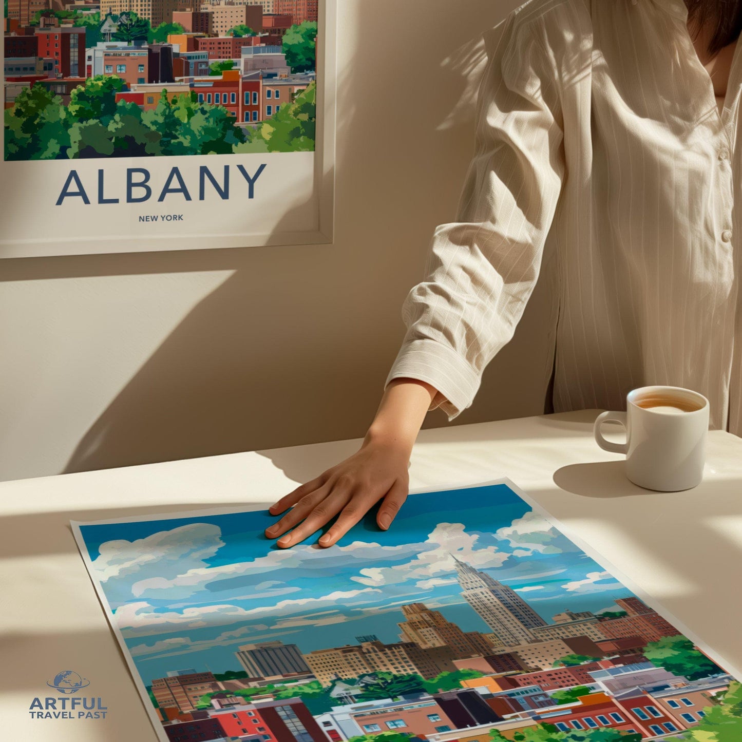 Albany Poster - New York Wall Art