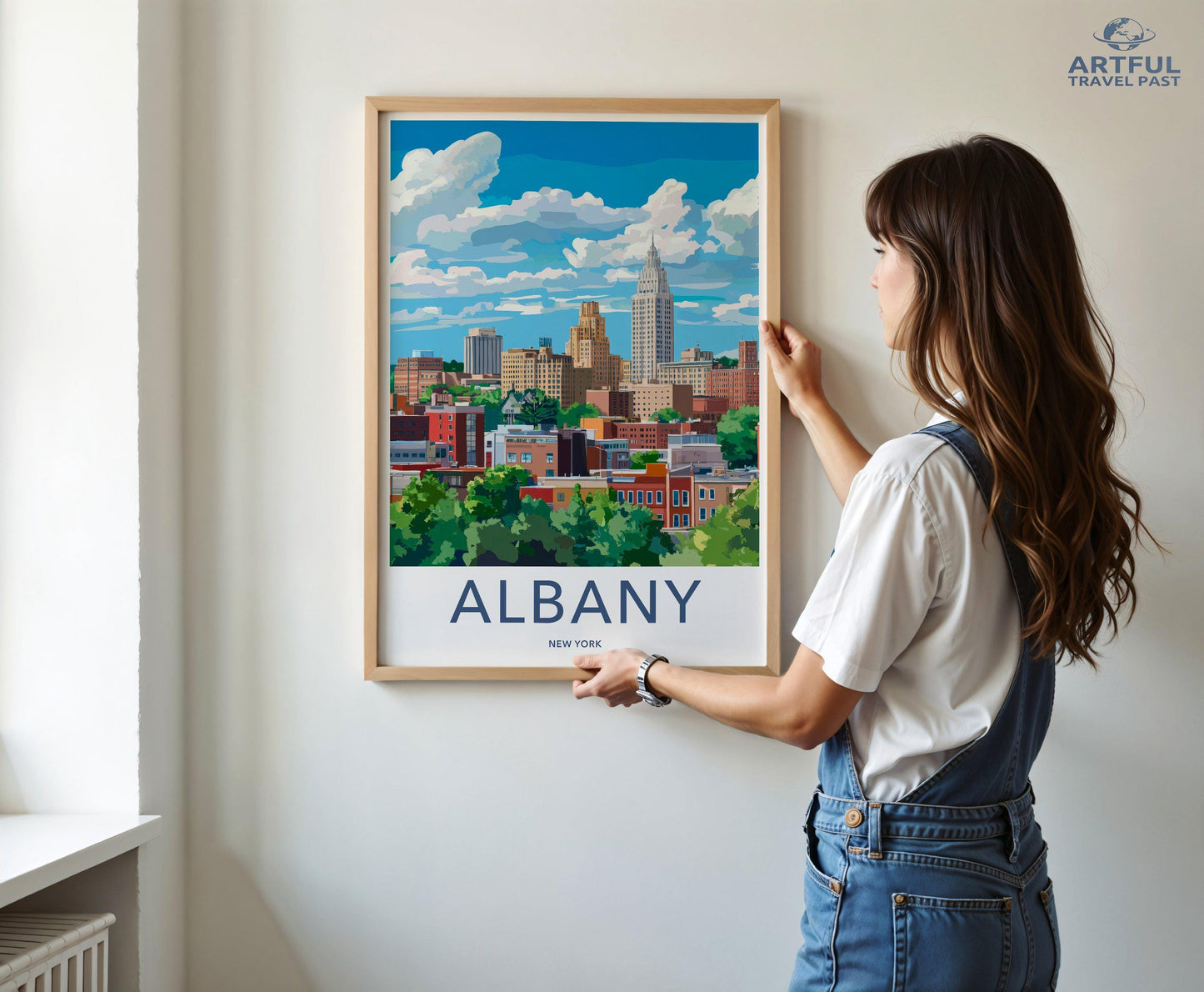 Albany Poster - New York Wall Art