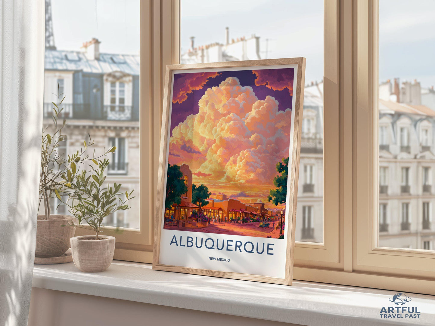 Albuquerque Poster - New Mexico Wall Art
