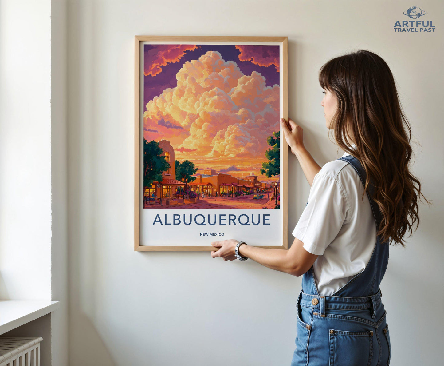 Albuquerque Poster - New Mexico Wall Art