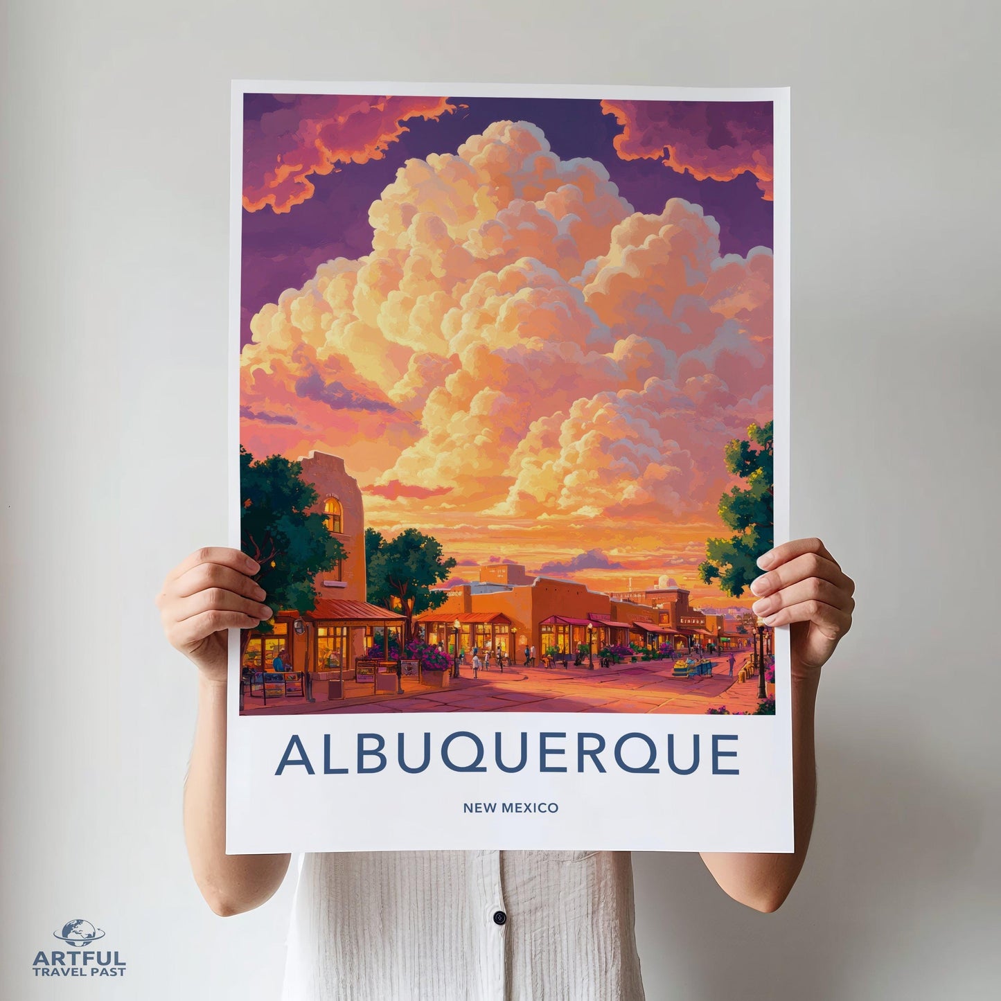 Albuquerque Poster - New Mexico Wall Art